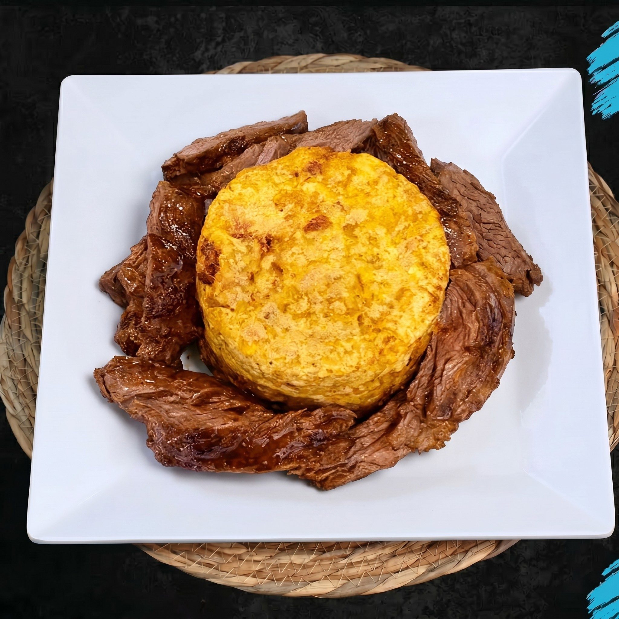Mofongo de Churrasco.
