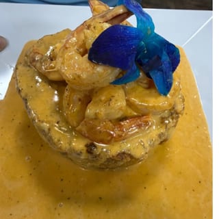 Mofongo de Camarones