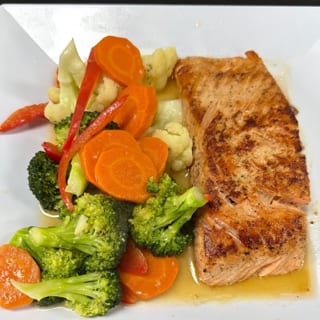 Salmon a La Plancha