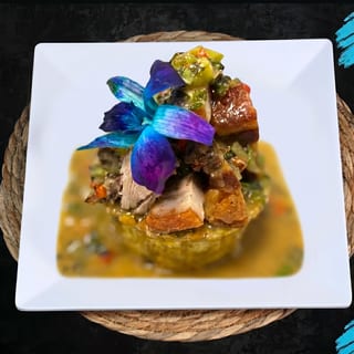Mofongo de Chicharron
