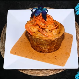 Mofongo de Camarones